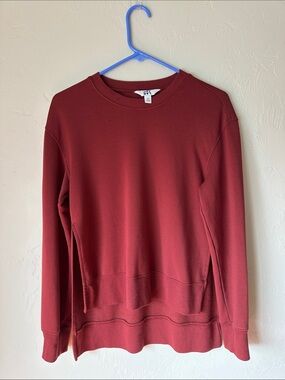 JoyLab Women's Crewneck Sweater in Burgundy